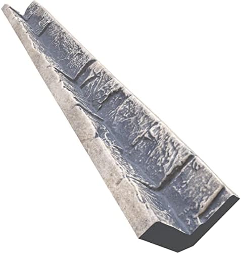 Universal Inside Corner for EverStone Faux Stone Siding Panels, Linen Graphite - Image 5