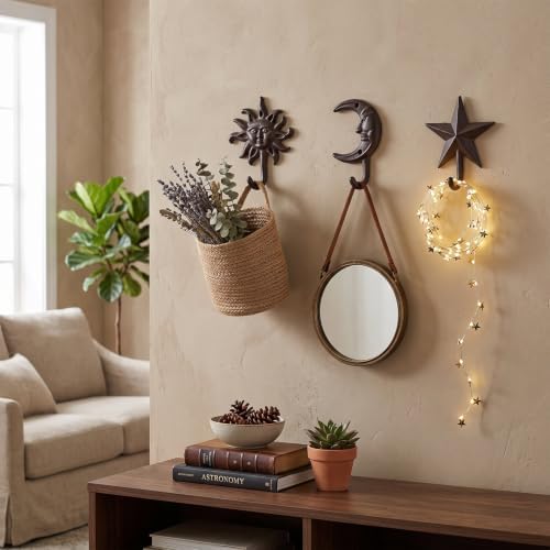 Frienda Cast Iron Hook, Antique Decorative Wall Hooks Hanger - Image 4