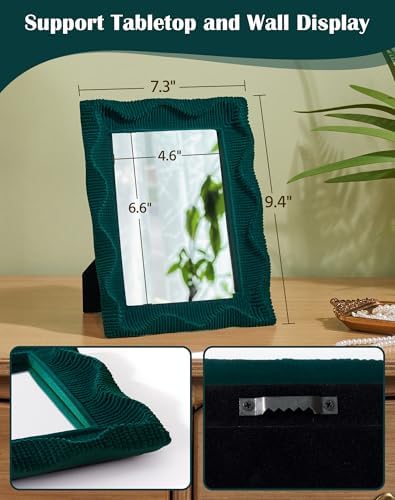Emerald Green Wall Mirror Decor - Image 5