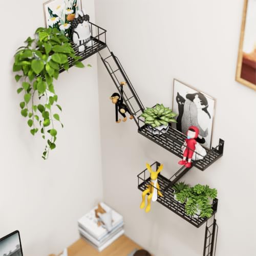 Fire Escape Shelf- New York Industrial Metal Shelf - Image 2