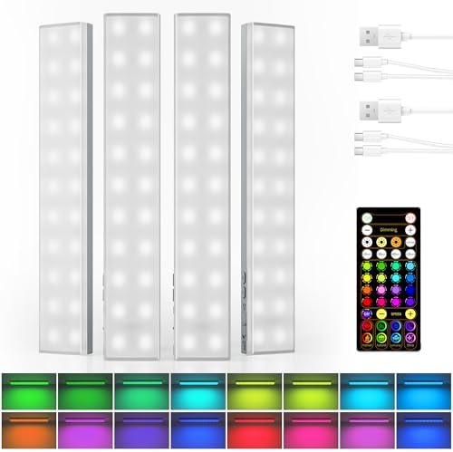 EZVALO 80RGB Under Cabinet Lighting, Shelf Lights, Led Light Bar by EZVALO