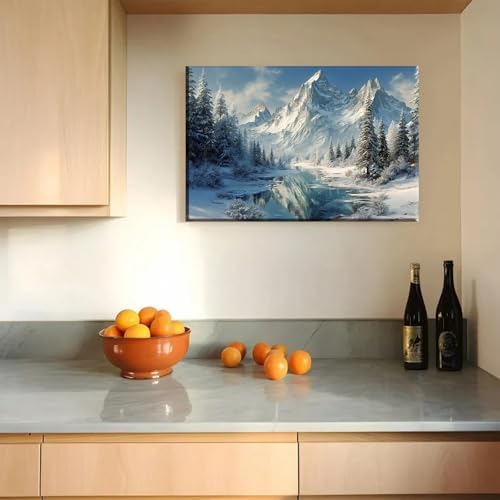 Serene Landscape Canvas Wall Art - Image 7