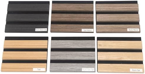 Yuzzy Wood Panels for Wall, Wood Slat Acoustic Panels, Sound Absorbing Wall - Image 2