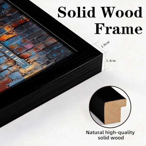 NCCXNCC 3Pcs Black Frame Music Theme Canvas Wall Art 16x24 inch Painting - Image 6