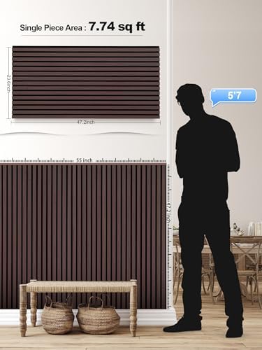 Mollywell Wood Panels for Wall, 47.2x23.6 in - Image 4