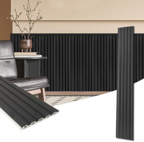 Art3d WPC Wainscoting Panels, Living Room by Art3d