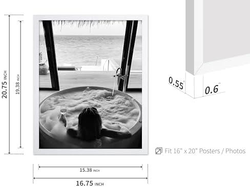 Poster Master Bath with Wine Poster - Image 3