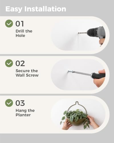 Bamworld 10.4 Inch Wall Planters - Image 6