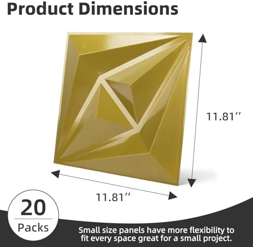 AMZDEPOT 3D Wall Panels - Image 2