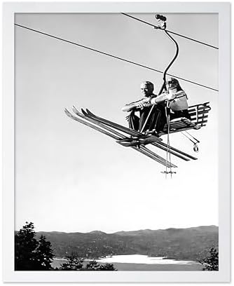 Poster Master Vintage Ski Lift Print by PosterMaster