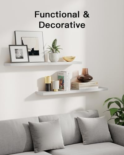 Amada Paulownia Wood Floating Shelves - Image 3