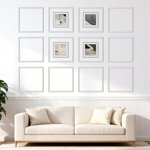 VEVOR Wall Molding 12 Pack, 20 x 20 in Wainscoting Panels Kit, Lightweight by VEVOR