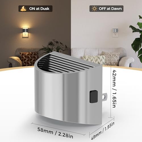 DORESshop Night Light, Night Lights Plug into Wall, Adjustable - Image 3