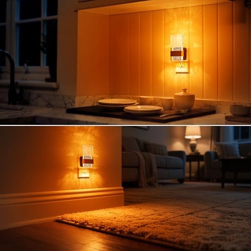 DORESshop LED Night Lights Plug into Wall, 0-100LM Dimmable Nightlight - Image 5