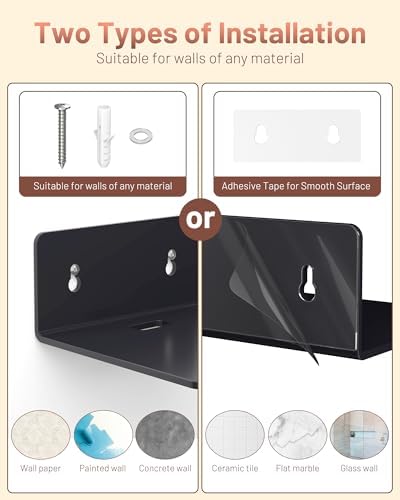 4 Pack Small Wall Shelf - Image 6