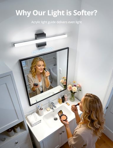 Combuh 24 Inch Black Vanity Lights - Image 2
