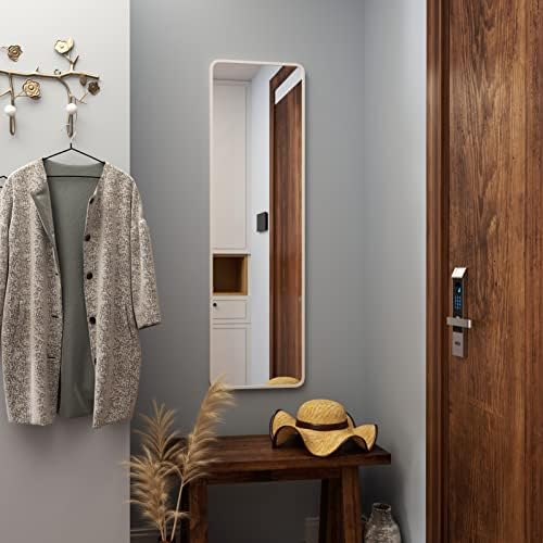 Giftgarden 14”x47” White Full Length Mirror Aluminum Frame, 47” Long - Image 3