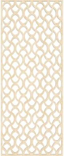 Resort Decorative Pierced Fretwork Wood Wall Panels, 21 3/8"W x 54 3/8"H x 3/8"T - Image 4