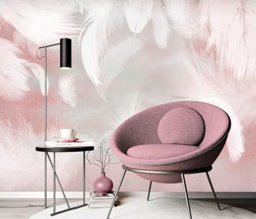 Elegant Feather Wallpaper Mural - Image 2