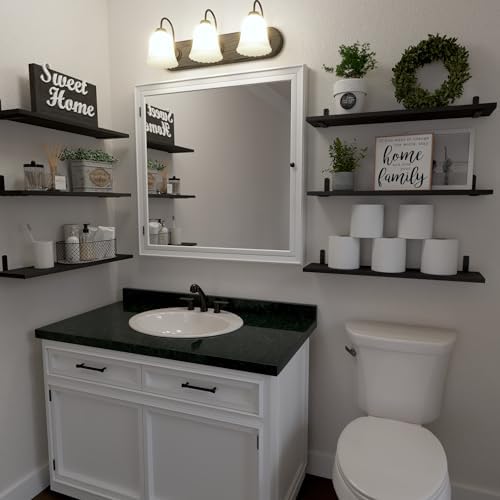 WOPITUES 24'' Long Floating Shelves - Image 2