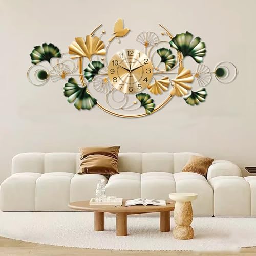 Large Wall Clock for Living Room by zyiesrsq