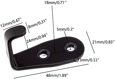 Heavy Duty Wall Hooks, Stainless Steel Screw On Hooks - Image 2