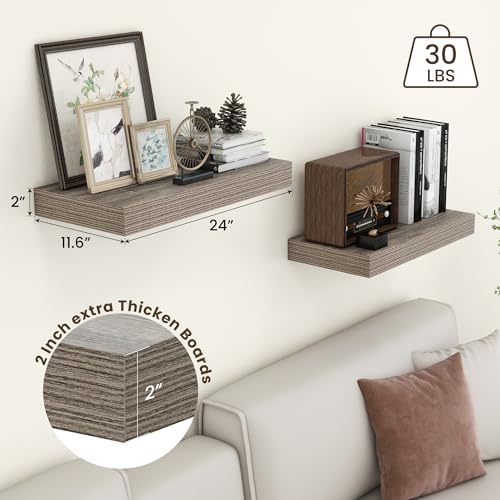 FLYJOE Deep Floating Shelves - Image 3