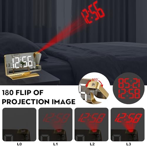 SZELAM Alarm Clock Bedside - Image 4
