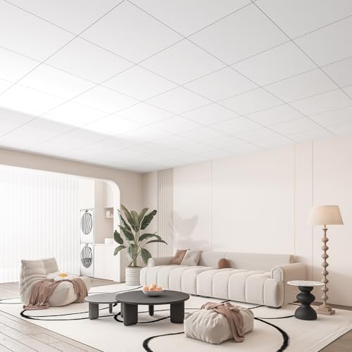 Art3d PVC Ceiling Tiles 24x24 in, 96 Sq.Ft - Image 6