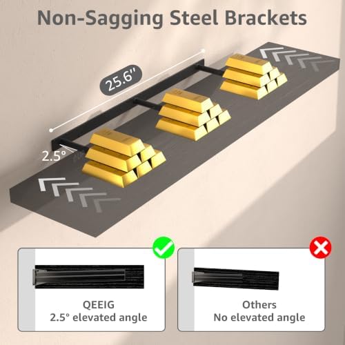 QEEIG 12" Deep Floating Shelves - Image 7