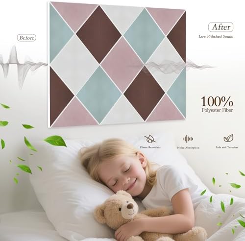 ArtVivid 12 Pack Acoustic Panels, Sound Proof Foam Panels - Image 3