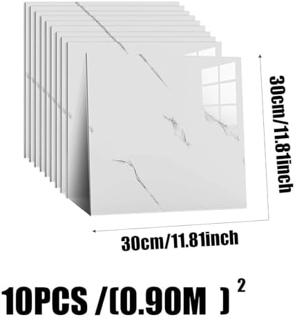 10pcs Peel and Stick Tile Shower Waterproof, 11.8"x11.8" - Image 3