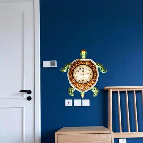 TXYS Turtles Wall Clock Turtle Decor - Image 2
