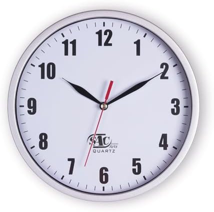 SAC SMARTEN ARTS Silent Wall Clocks Battery Operated Wall Clock by SACSMARTENARTS