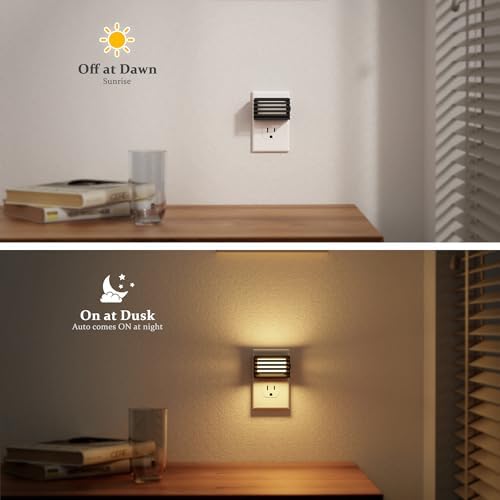 JandCase LED Night Light, Night Lights Plug into Wall Dusk to Dawn - Image 3