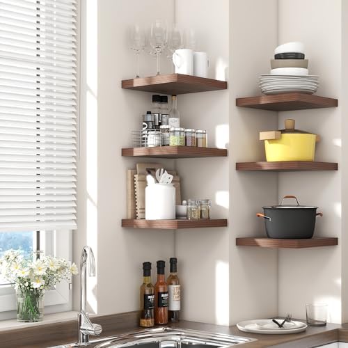 Venusmiles 8"x8" Square Floating Shelves - Image 2