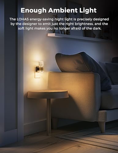 L LOHAS LED Night Light, Dimmable Night Lights Plug into Wall - Image 2