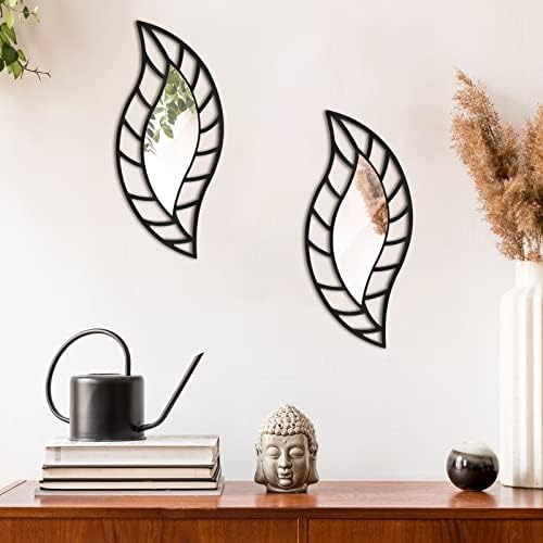 Roowest 2 Pcs Decorative Mirror Wall Decor - Image 3