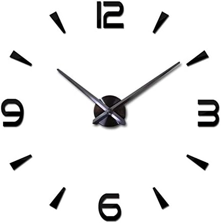 FASHION in THE CITY 3D DIY Wall Clock Creative Design Mirror Surface Wall by FASHIONinTHECITY