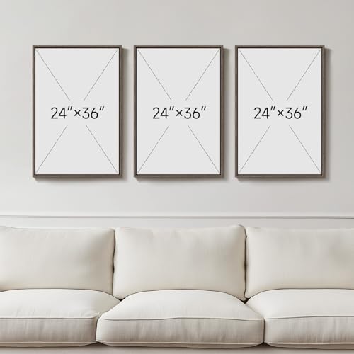 Framed Neutral Floral Botanical Wall Art - Image 3