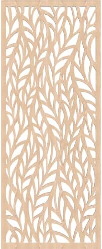 Ortonville Decorative Pierced Fretwork Wood Wall Panels, 23 3/8"W x 59 3/8"H x - Image 2