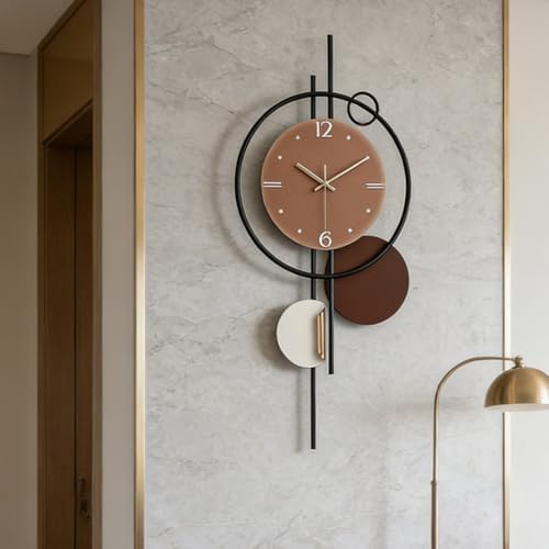 FILLOVE Large Wall Clocks for Living Room, Silent Non-Ticking Quartz Battery - Image 7