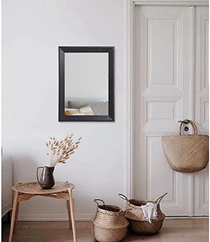 AAZZKANG Wall Mirror Black Wood Framed Rectangle Mirrors - Image 5