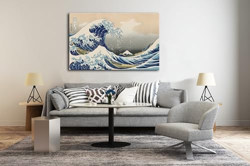 weiyiart The Great Wave off Kanagawa by Katsushika Hoki Classic Art - Image 3