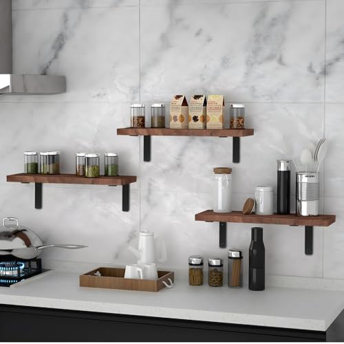 12 Pack - L 5" x H 4" x W1.5, 5mm Thick Black L Shelf Bracket, Iron Shelf - Image 5