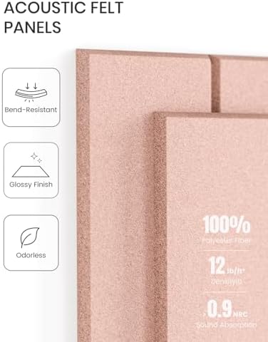Fluxynara Felt Bulletin Board & Cork Board Alternative - Image 4