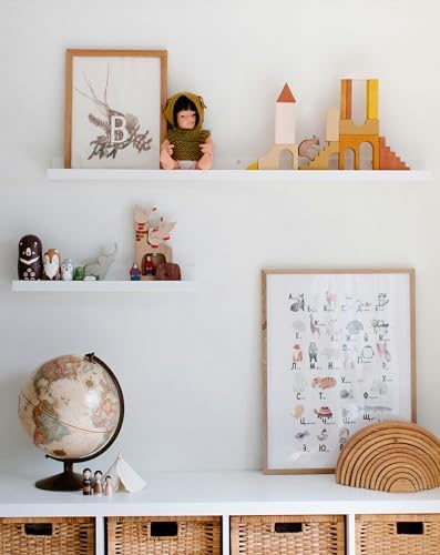 Rugreat Matte White Peel and Stick Wallpaper Paintable 472inL 12inW - Image 3