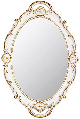 Eaoundm 14.5 x 10 inchs Oval Antique Decorative Wall Mirror by Eaoundm