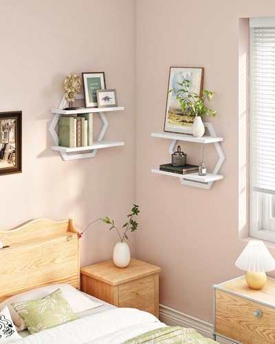 CHOEZON Hexagon Floating Shelves - Image 6