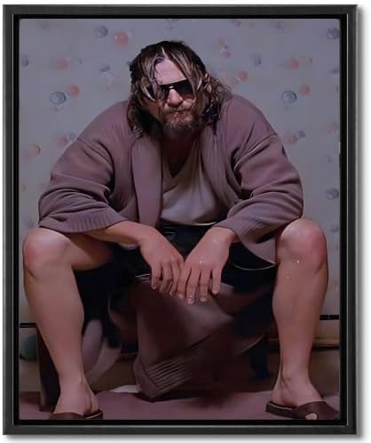 B.B.F MAKE Funny Comedy Movie Framed Canvas Wall Art by BBFMAKE